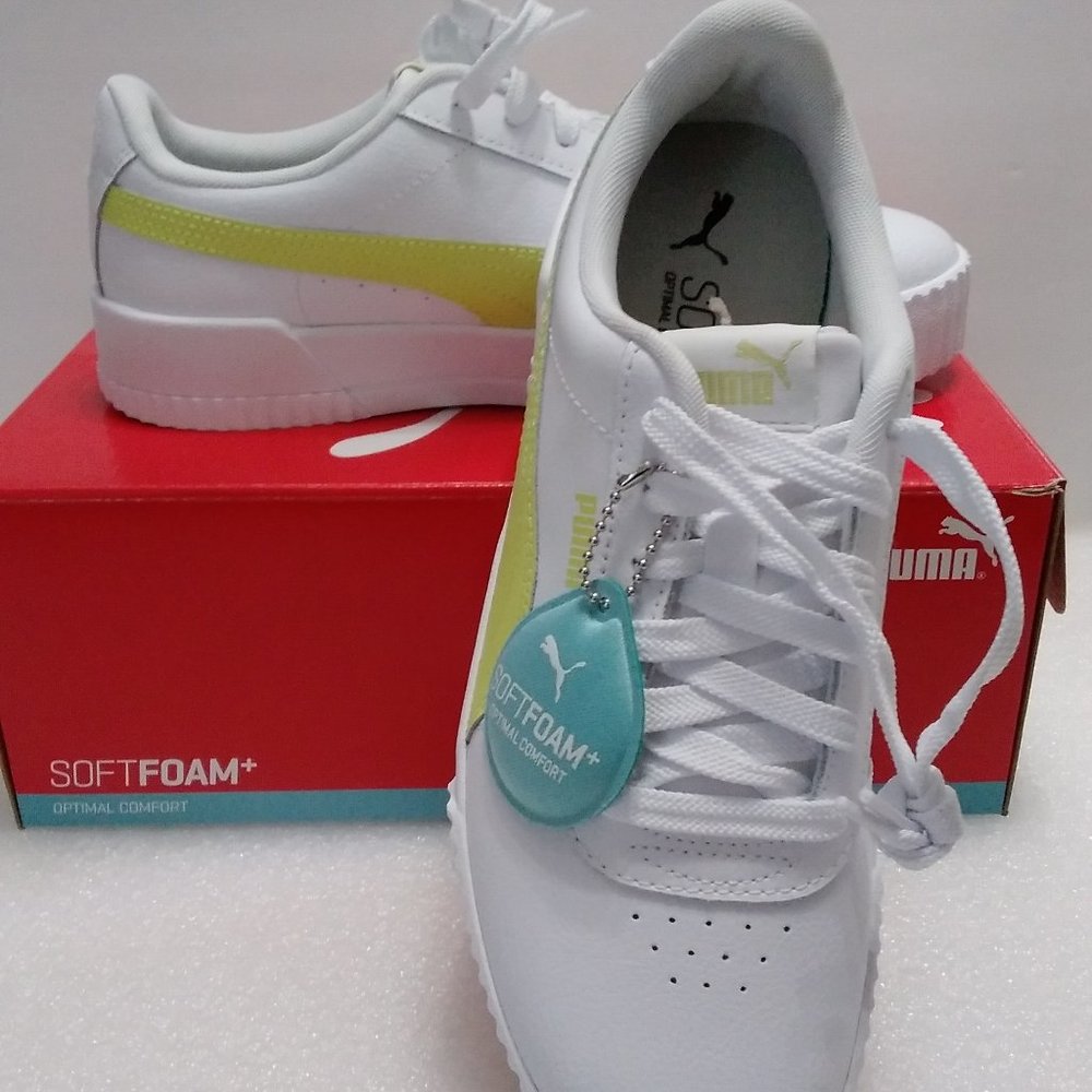 PUMA Carina Leather Women's Shoe Size: 9 COD/6 - Picture 8 of 12